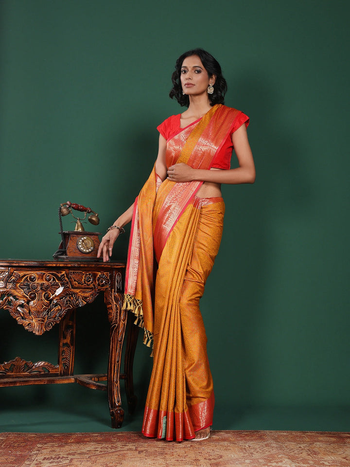 Woven Design Art Silk Saree