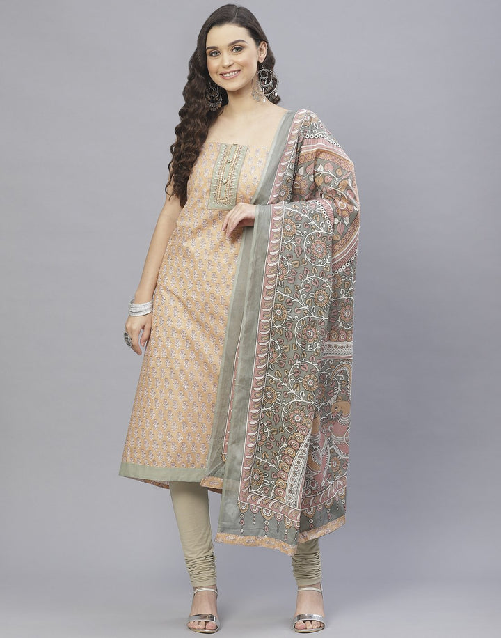 Cotton Printed Suit Piece