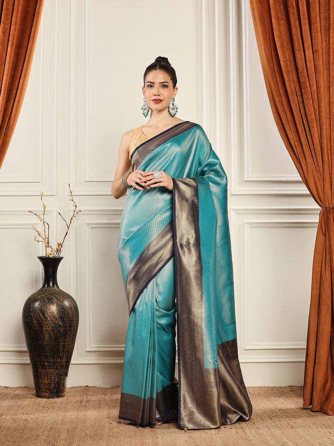 Woven Design Art Silk Saree