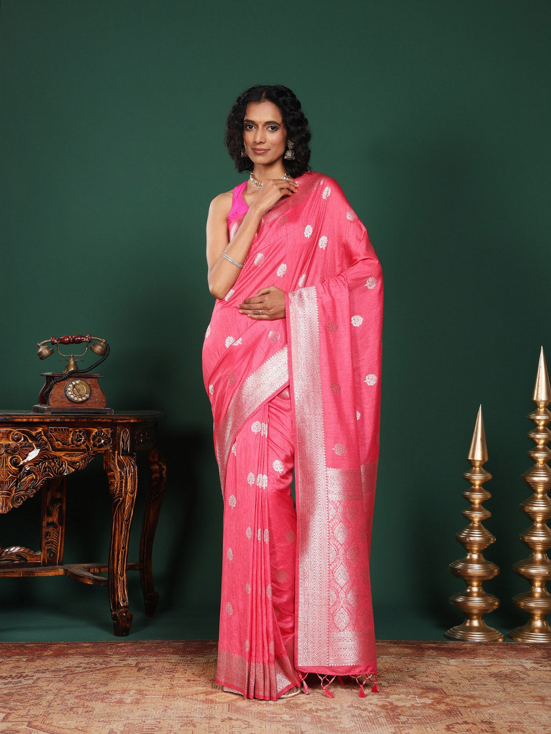 Woven Design Art Silk Saree
