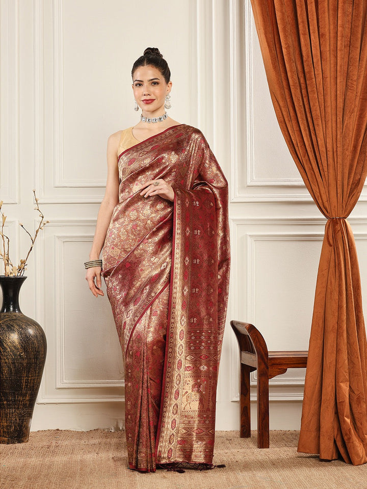 Woven Design Art Silk Saree