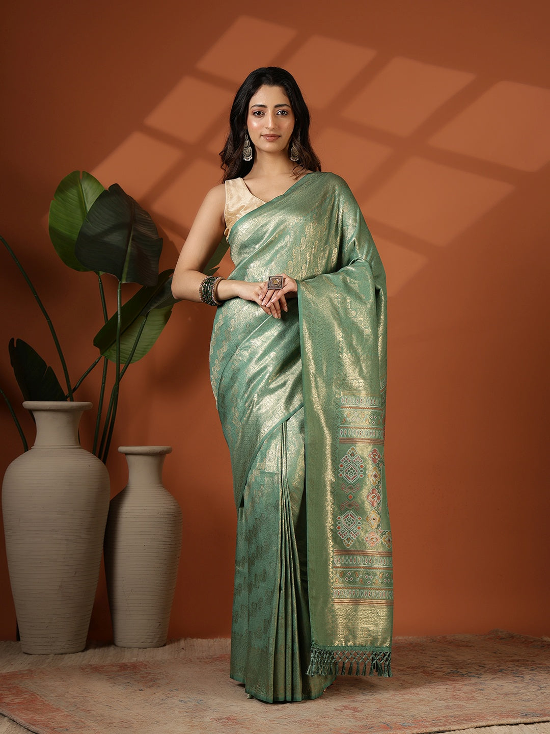 Woven Design Art Silk Saree