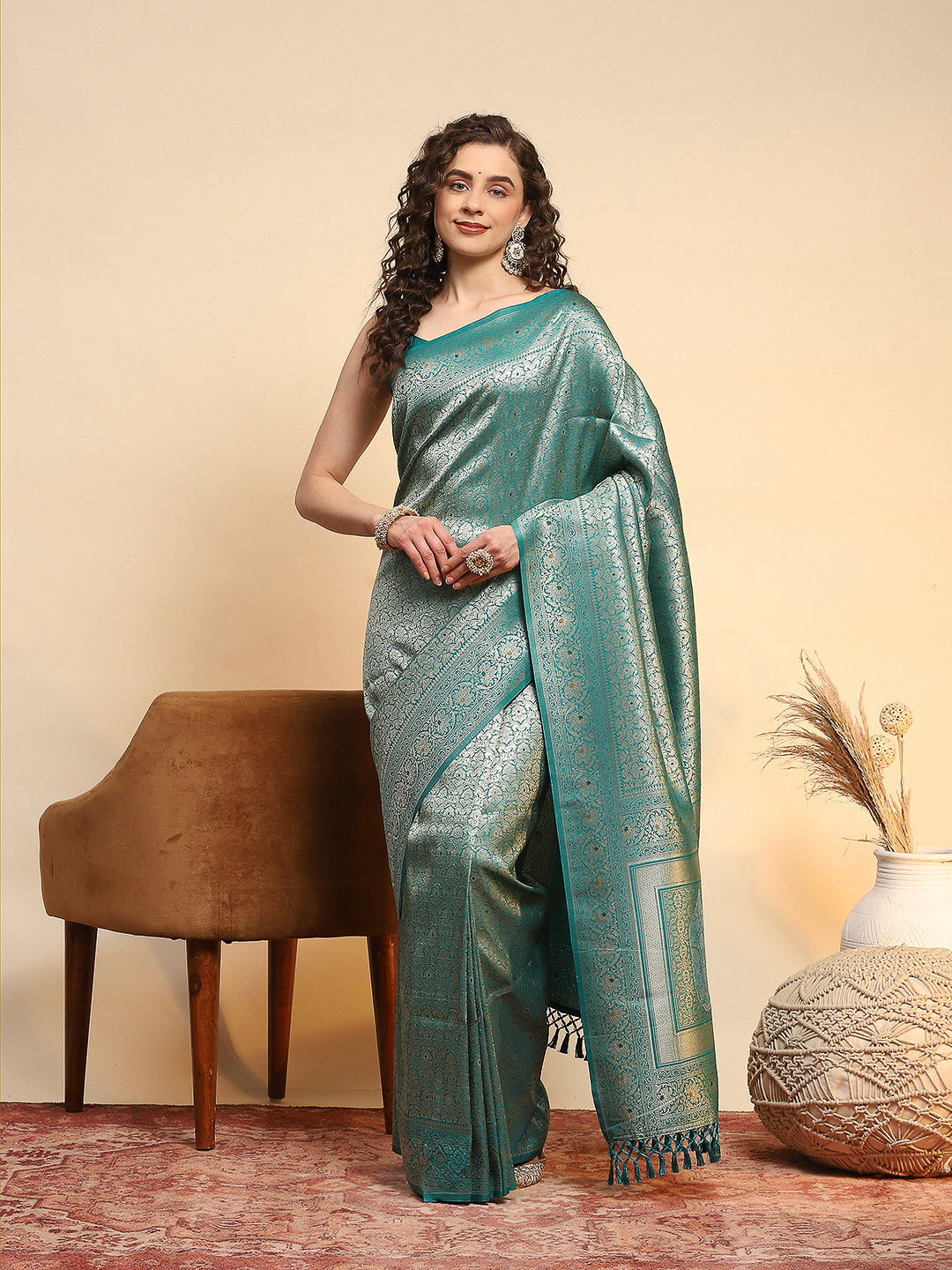 Woven Design Art Silk Saree