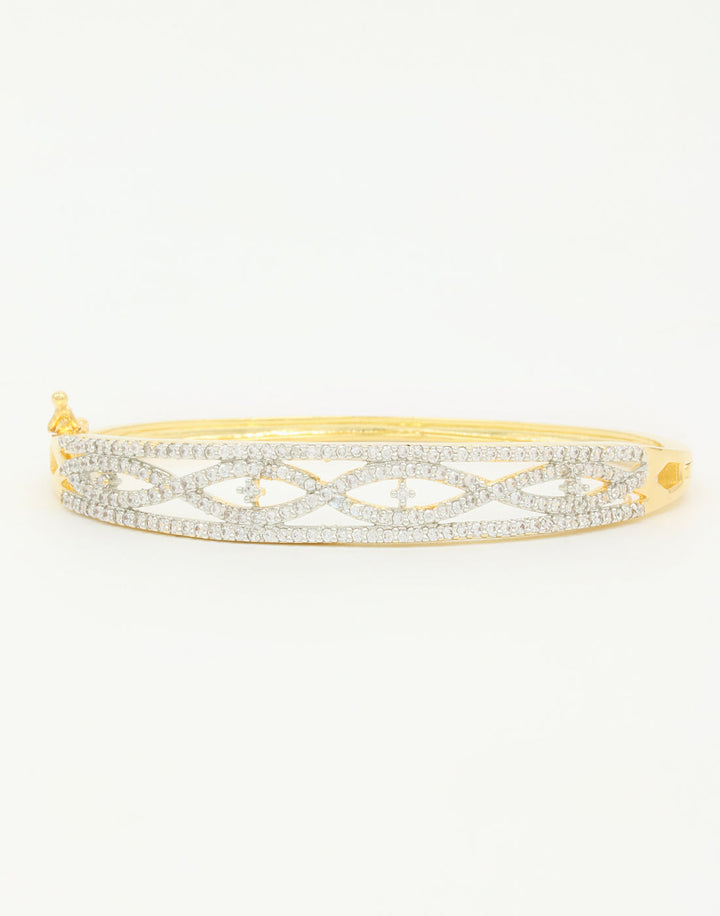 Golden And Diamond Bracelet