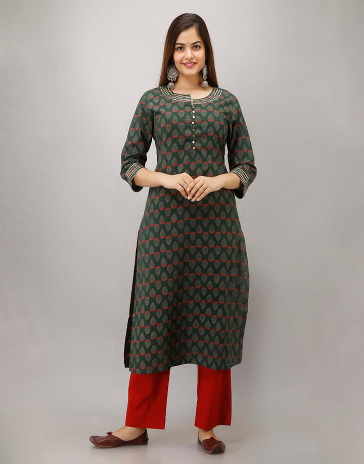 Printed Cotton Kurti