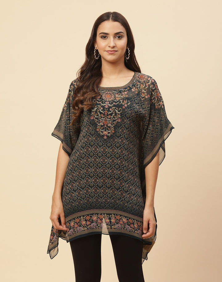 Digital Printed Georgette Kaftan