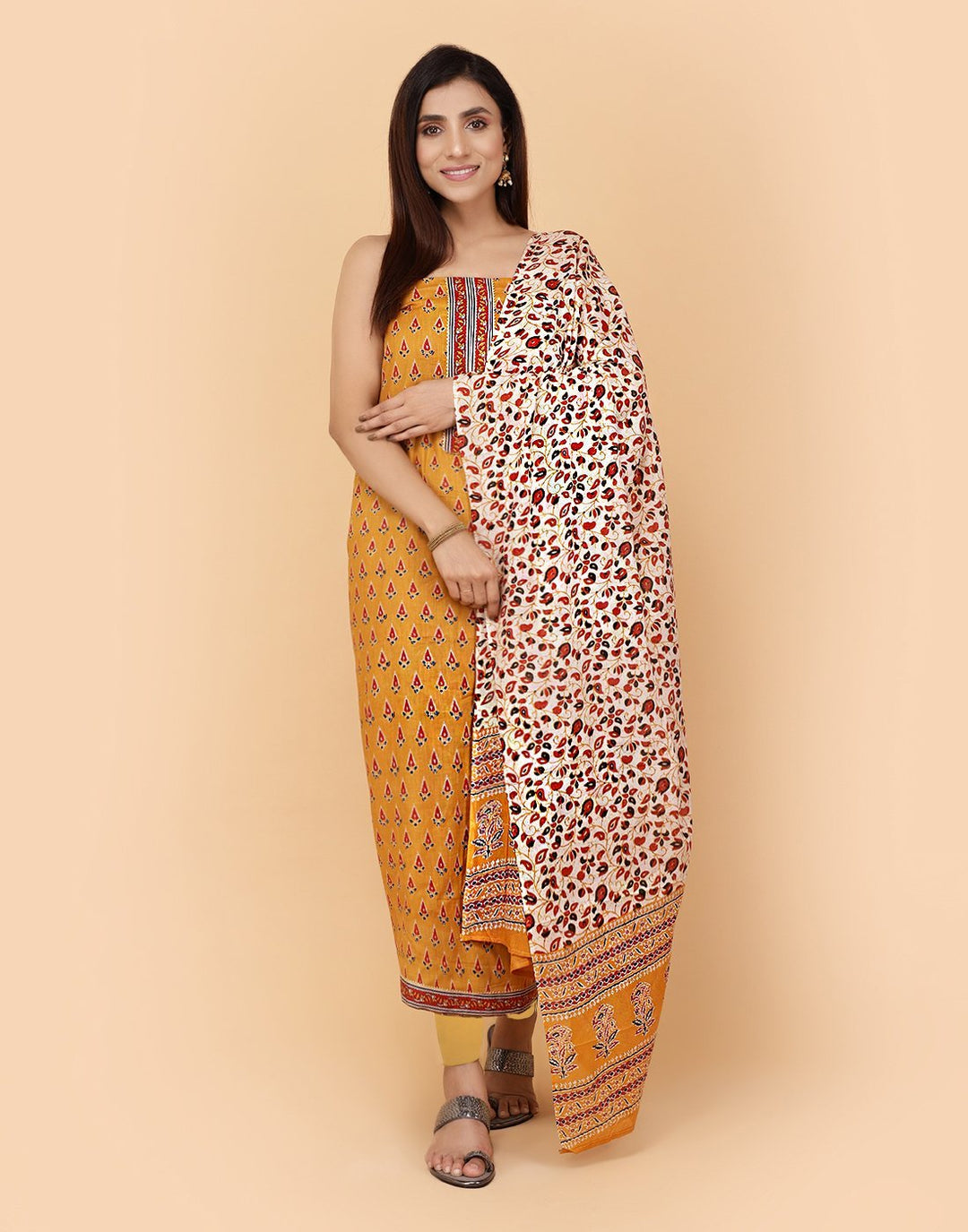 Printed Cotton Suit Piece