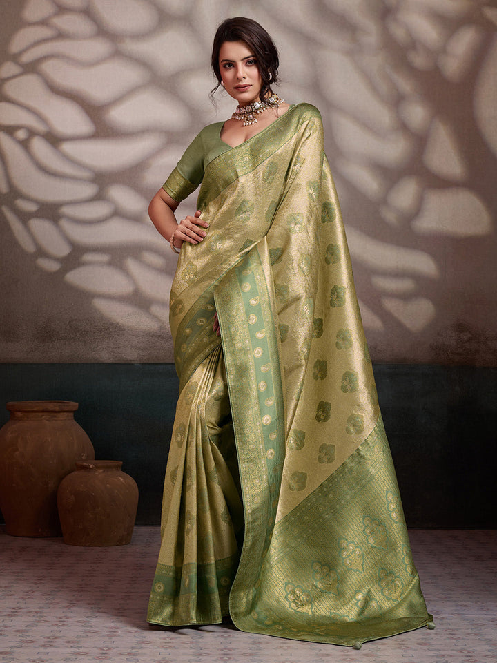 Woven Design Art Silk Saree