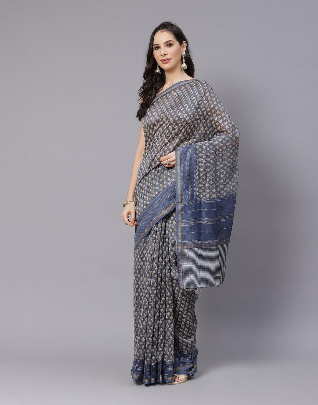 Cotton Printed Saree