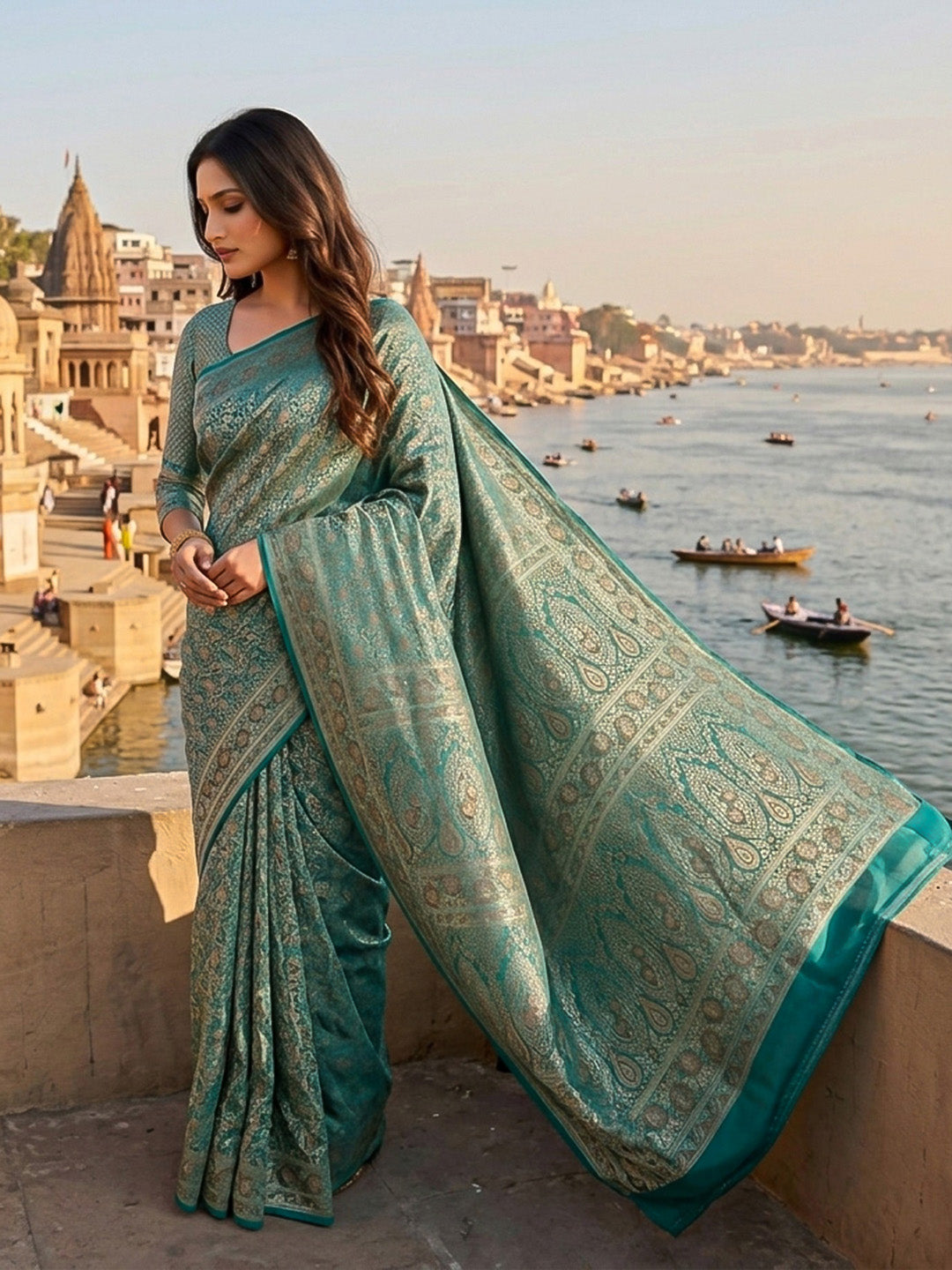Woven Design Art Silk Banarasi Saree