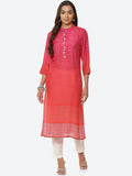 Printed Muslin Kurta