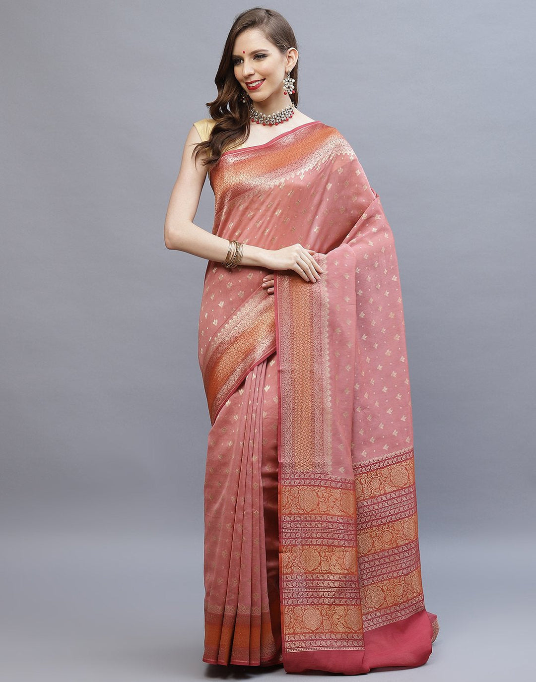 WOVEN COTTON SAREE