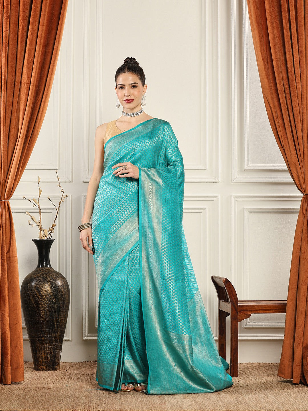 Woven Design Art Silk Saree