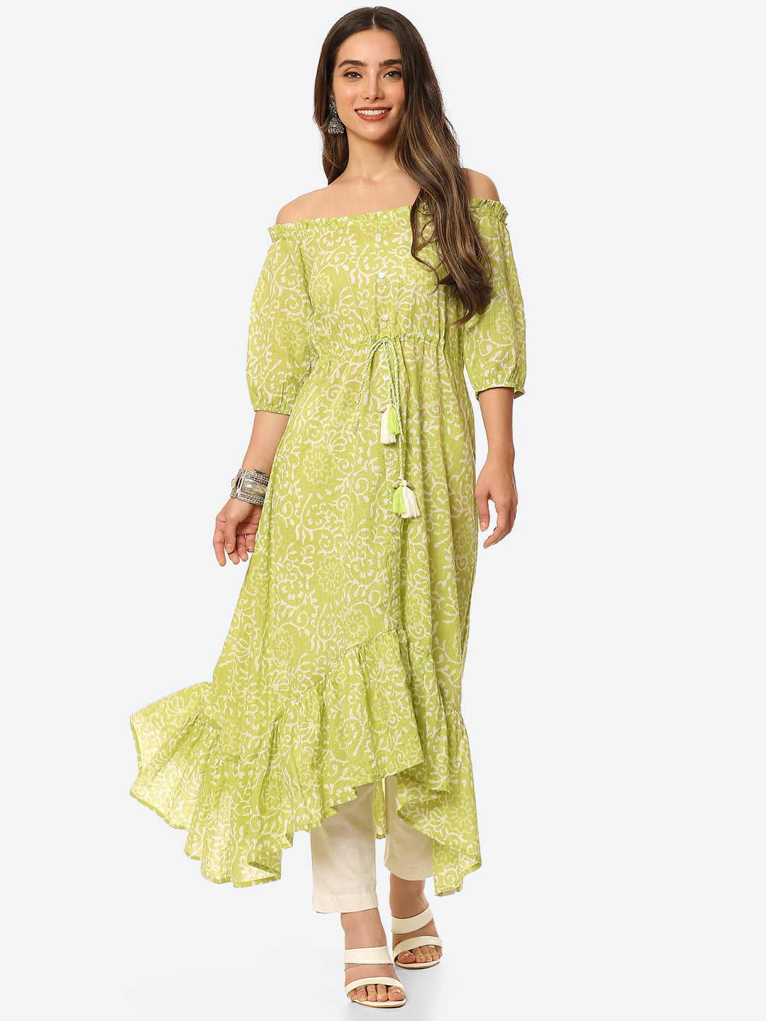 Printed Cotton Kurta