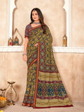 Printed Art Silk Saree
