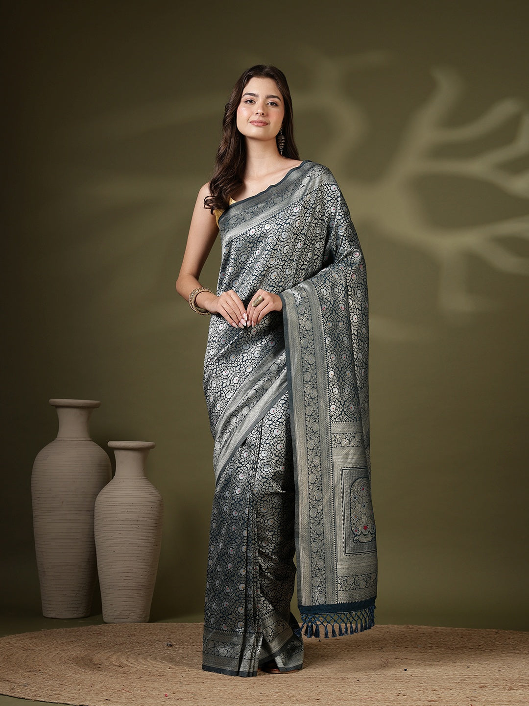Woven Design Art Silk Saree