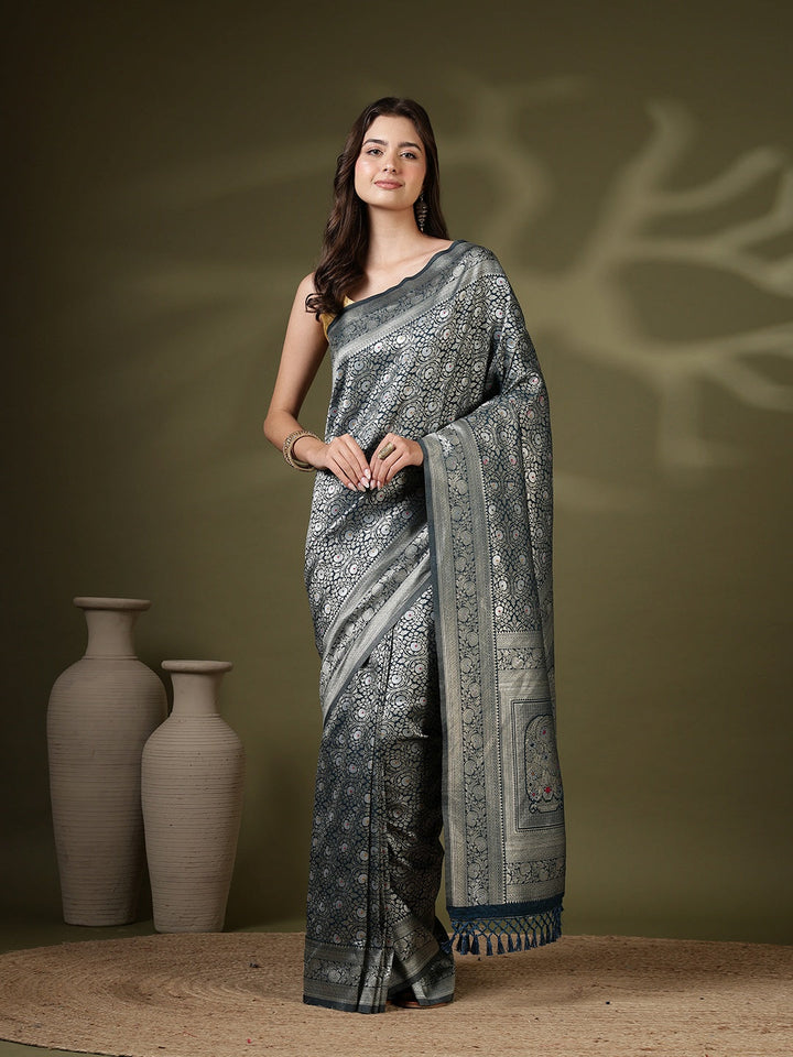 Woven Design Art Silk Saree