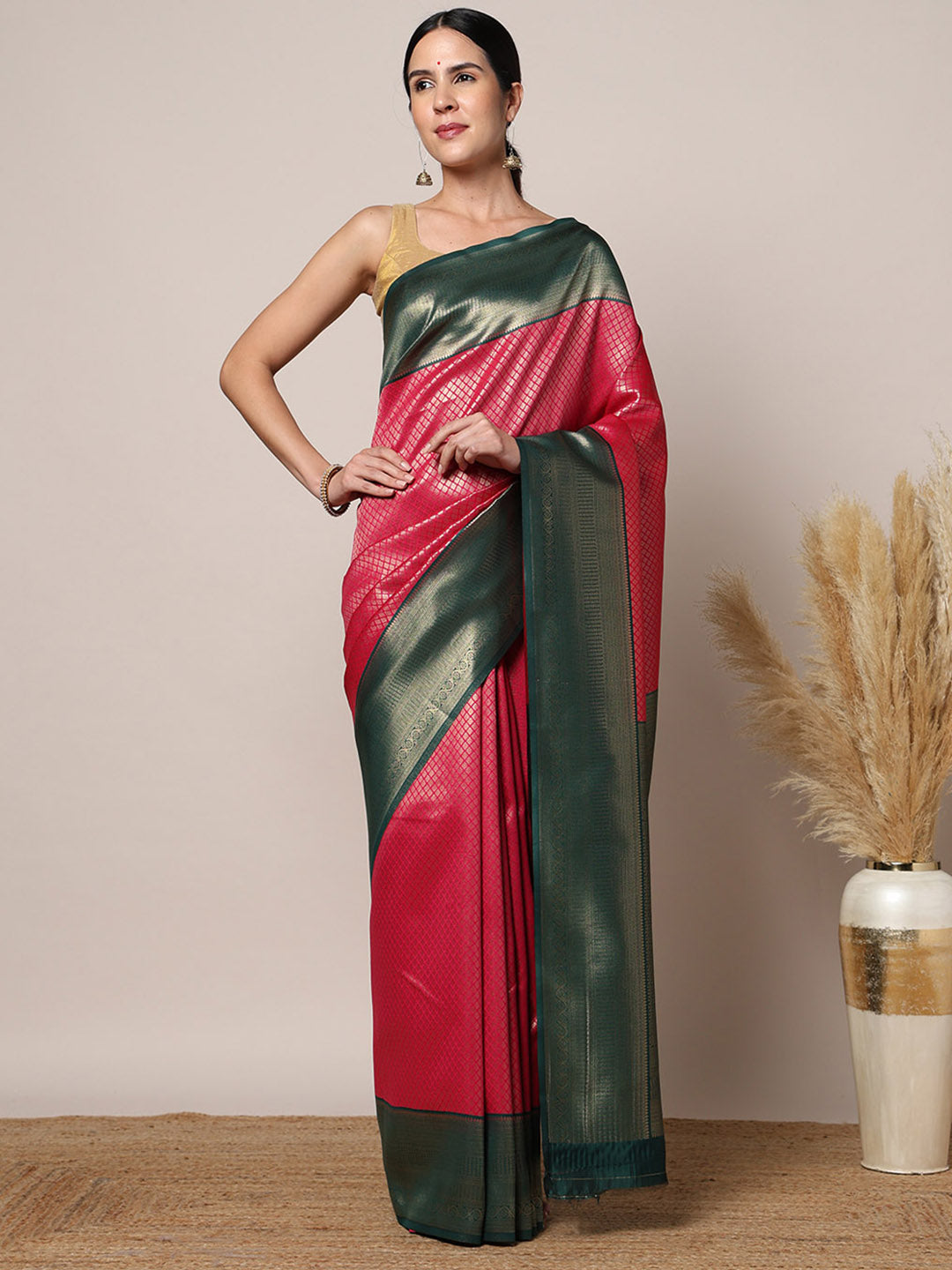Woven Design Art Silk Saree