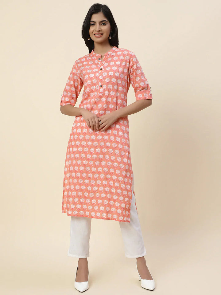 Printed Cotton Kurta