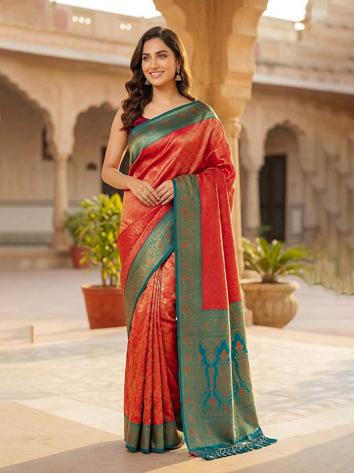 Woven Design Art Silk Saree
