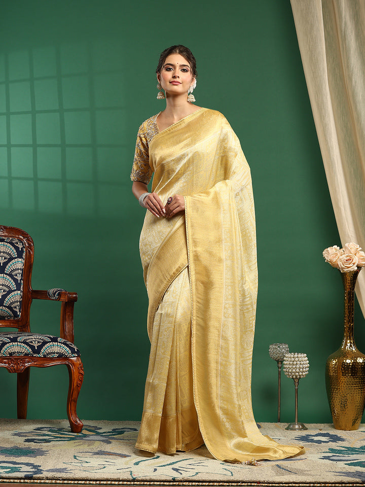 Embroidered Banarasi Saree