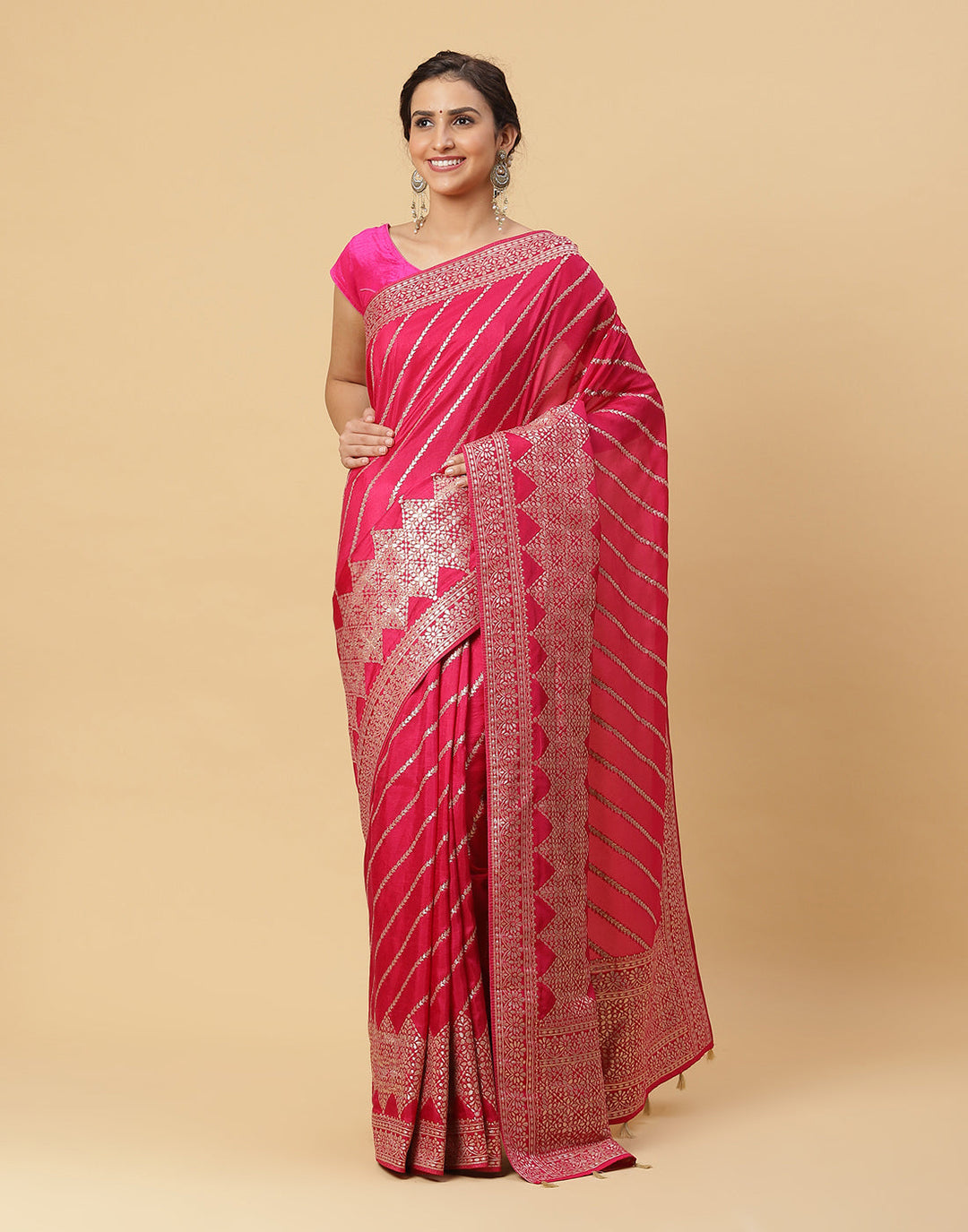 Zari Zaal Woven Banarasi Saree