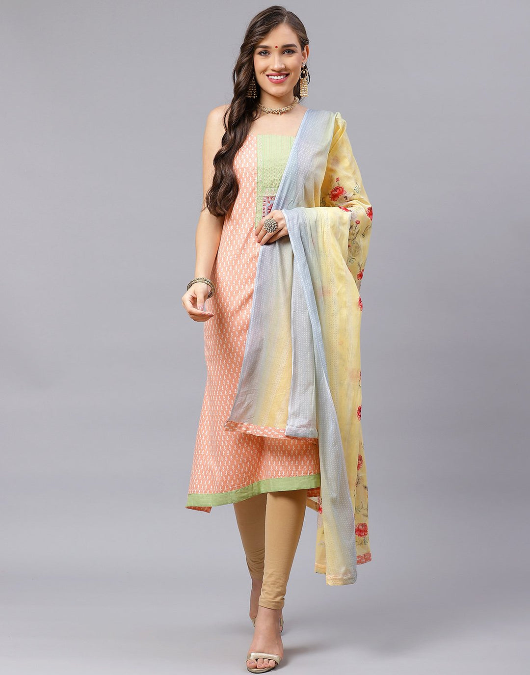 Cotton Printed Suit Piece
