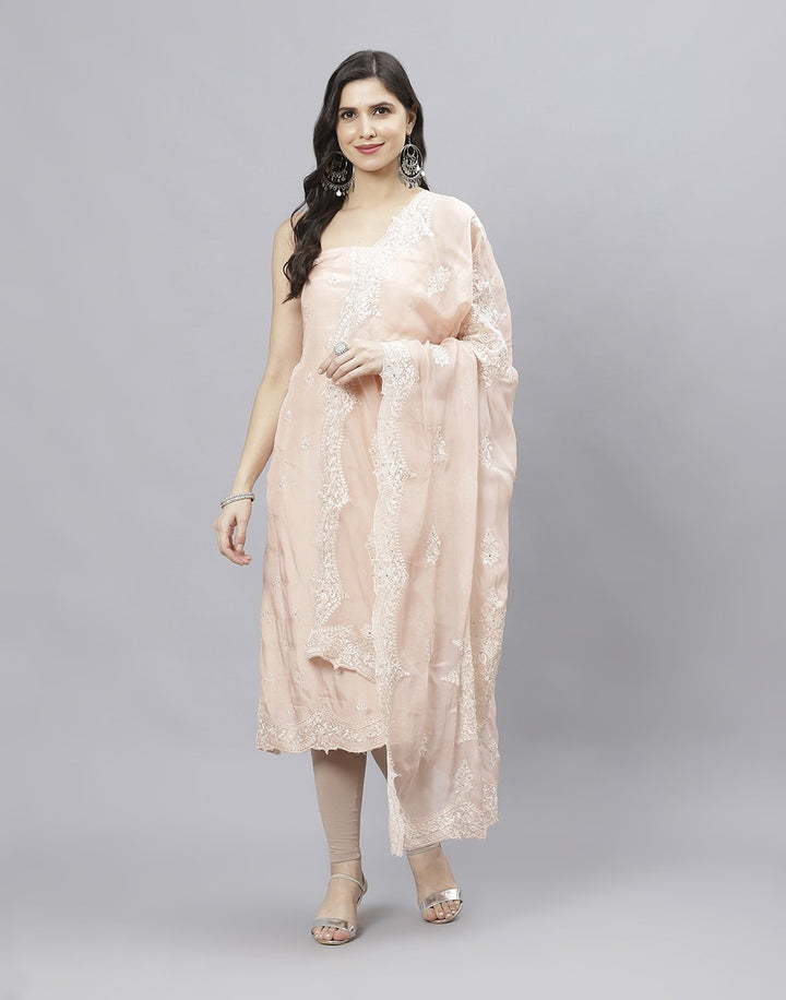 Muslin Embroidered Suit piece