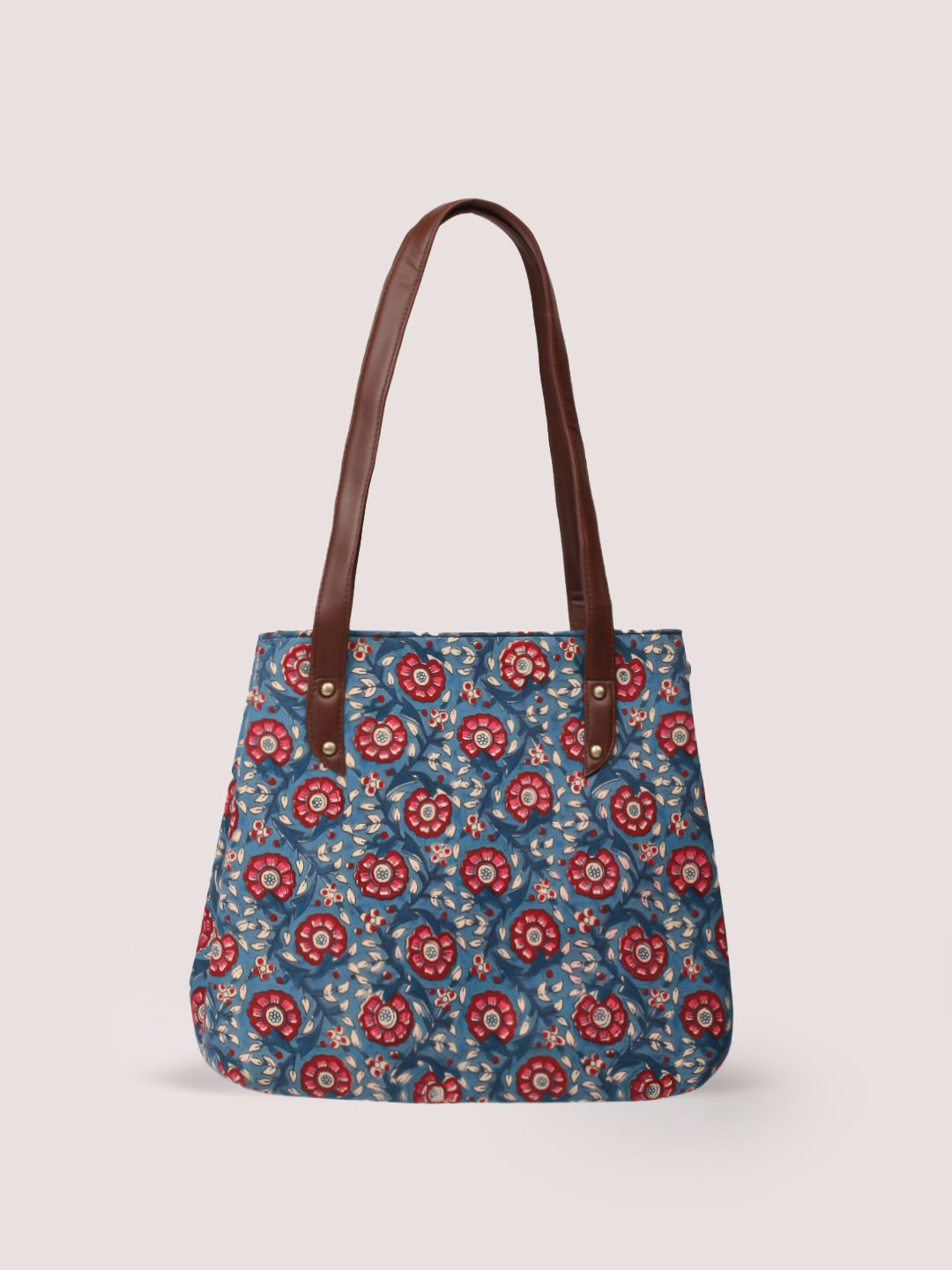 Cotton Handbag And Purse Set