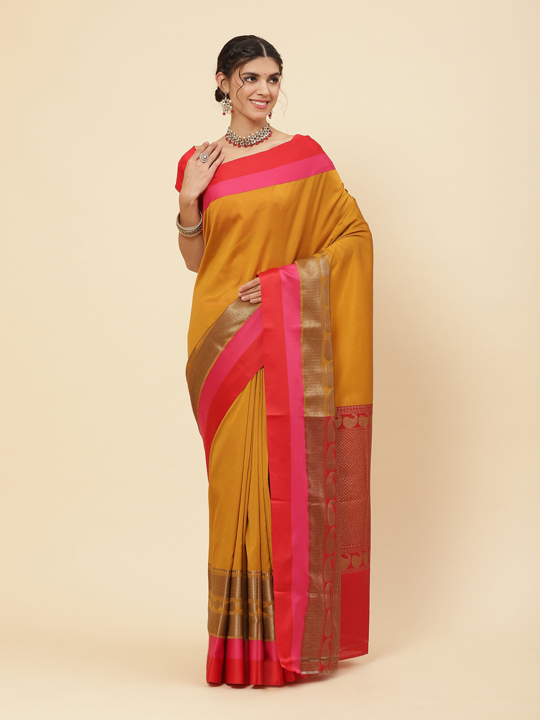 Cotton Wovn Saree