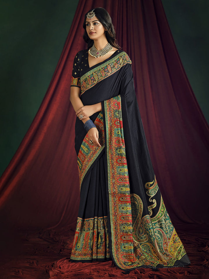 Printed Art Silk Saree