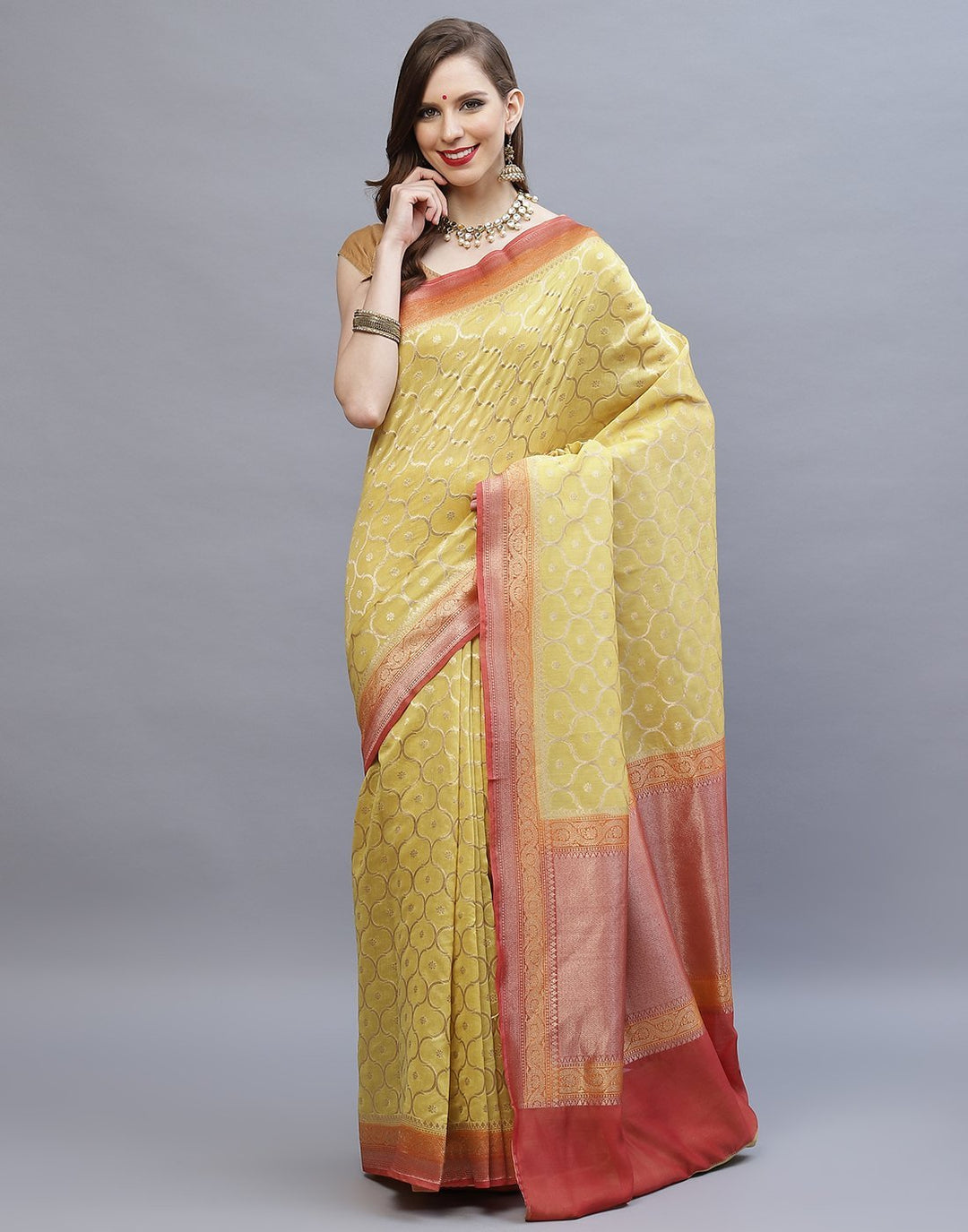 COTTON WOVEN SAREE
