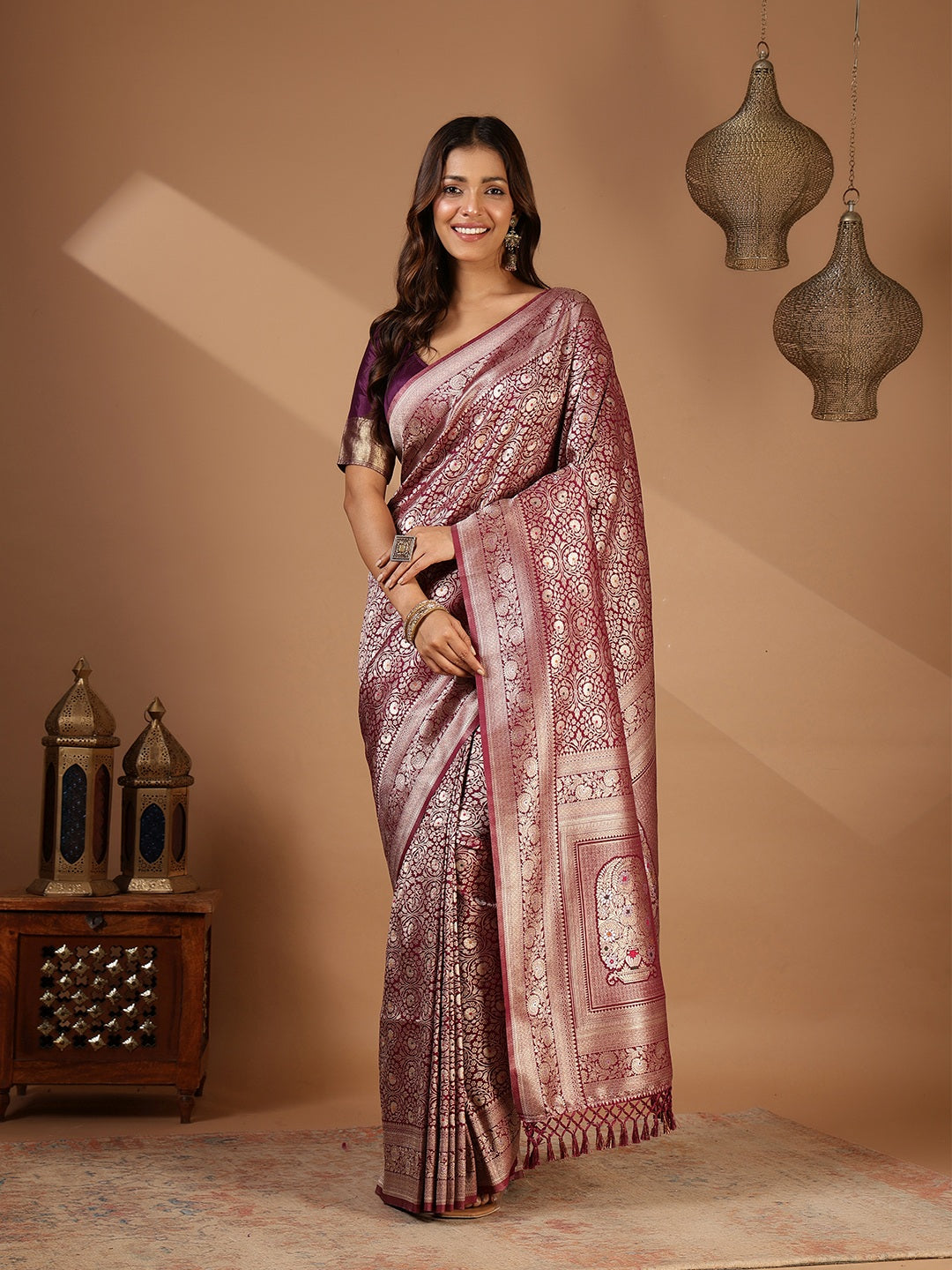 Woven Design Art Silk Saree