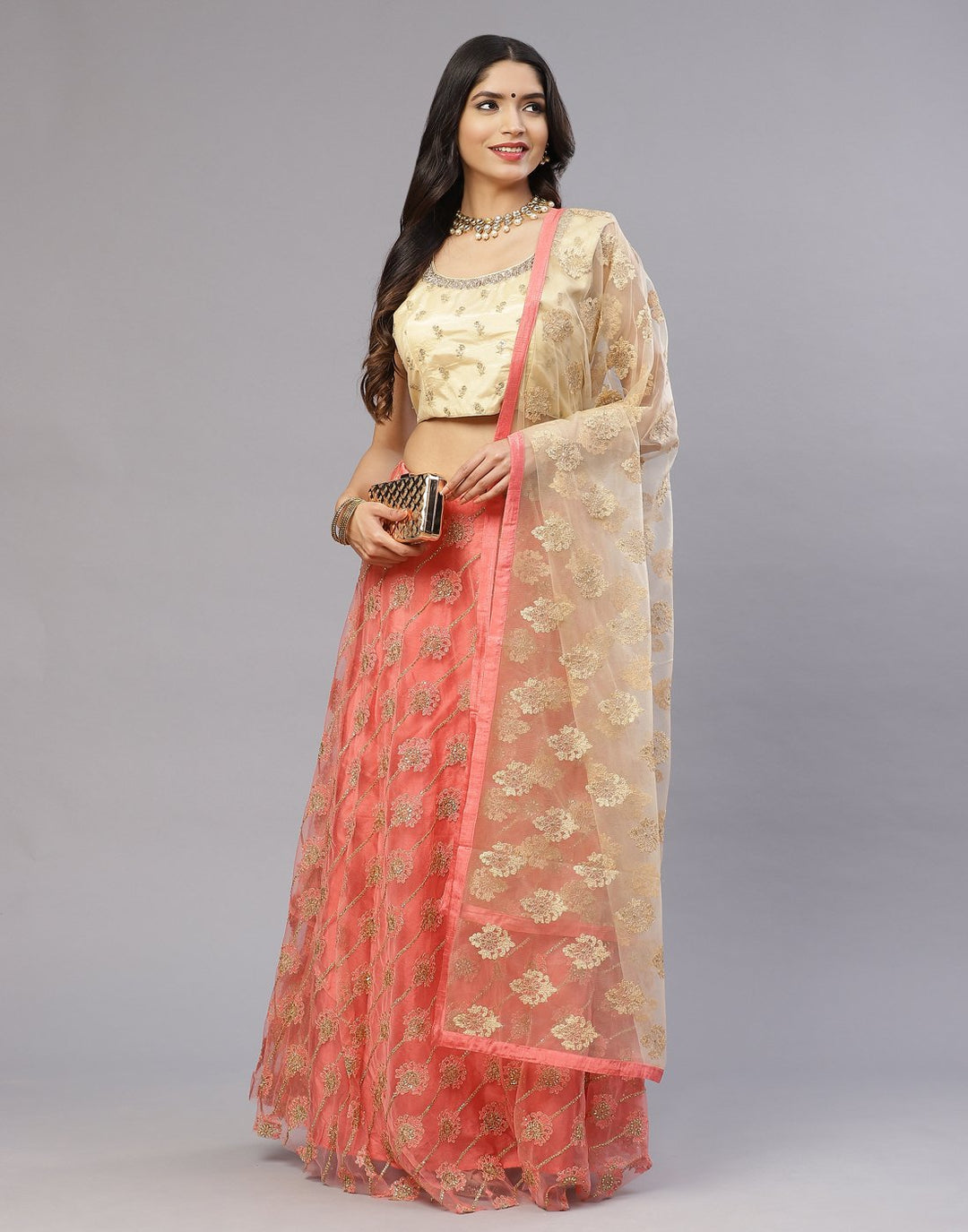 Assorted Handloom Dupion Laacha