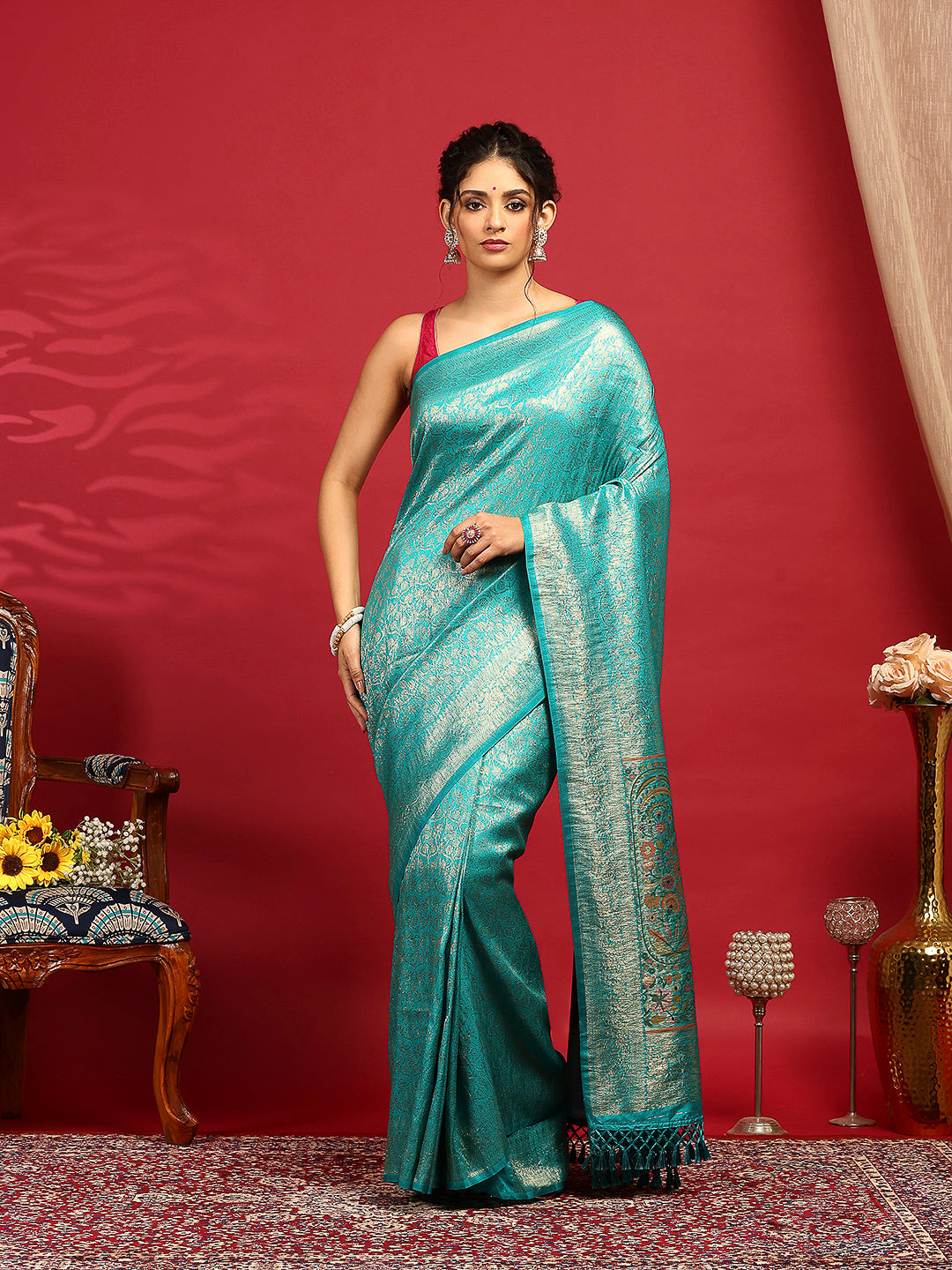 Woven Design Art Silk Saree