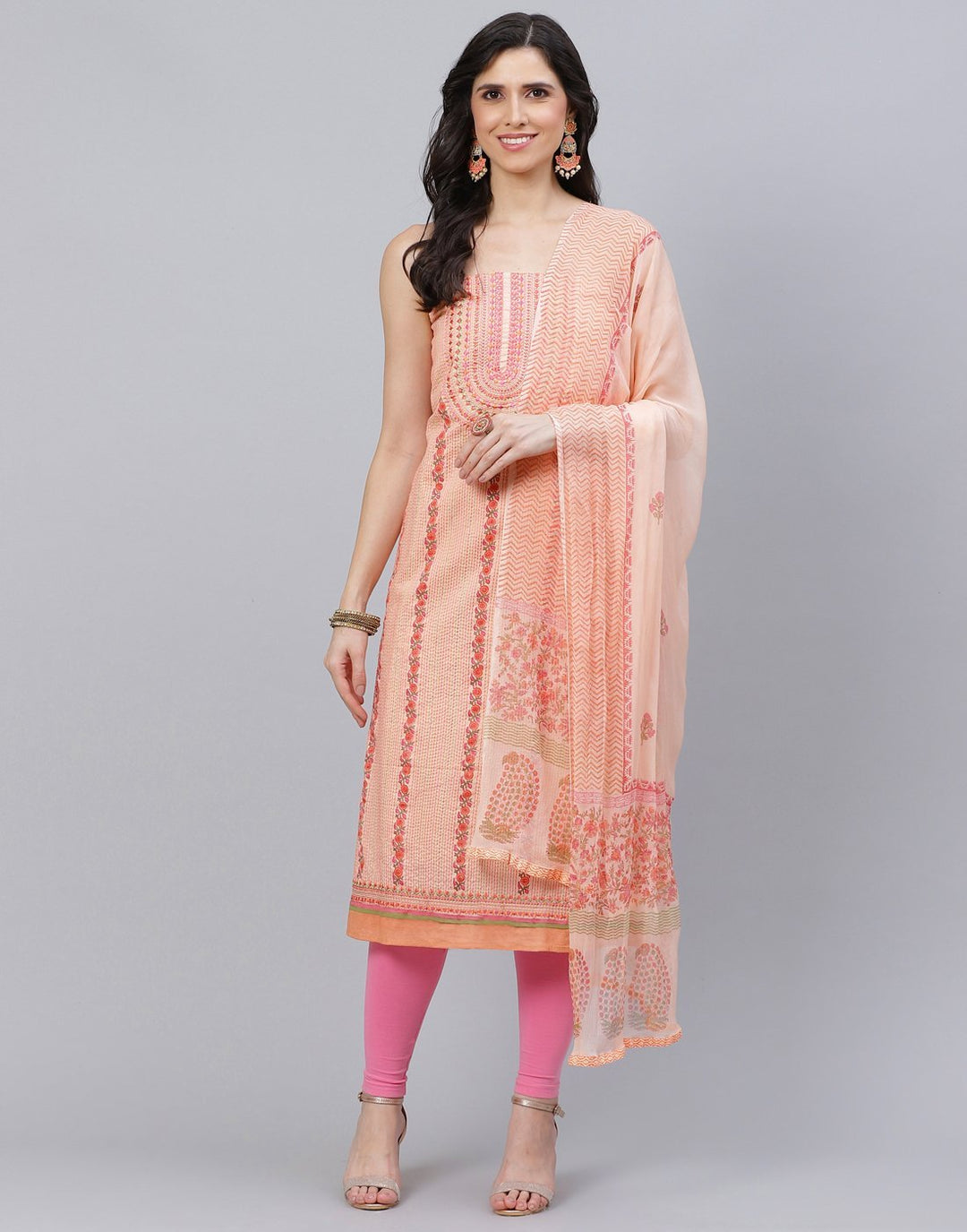 Printed Cotton Suit Piece