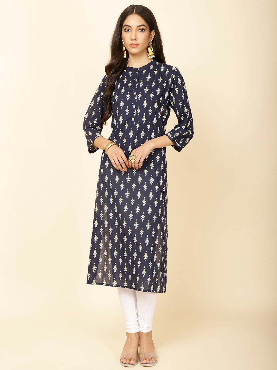Printed Cotton Kurta