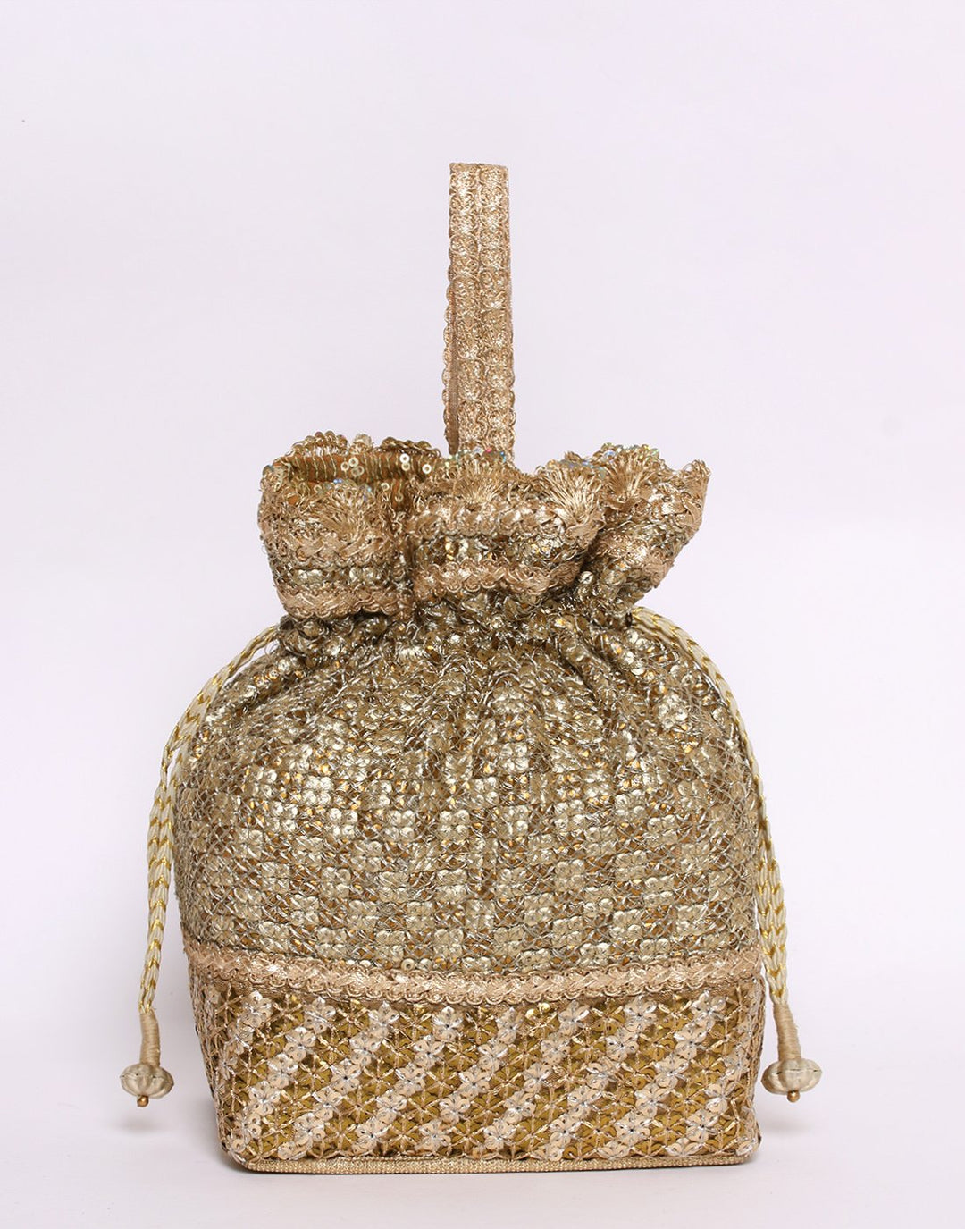 Meena Bazaar Embroidered Potli
