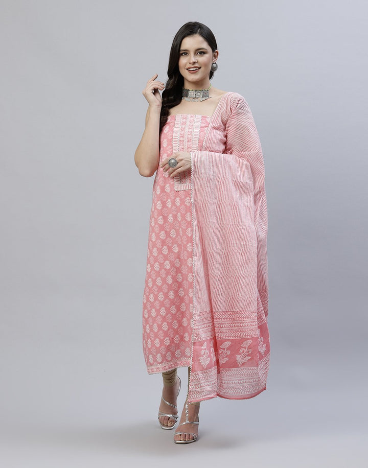 Printed Cotton Suit Piece