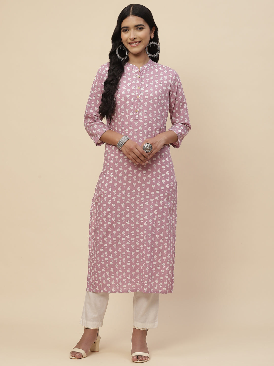 Printed Cotton Kurta