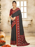 Printed Art Silk Saree