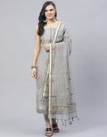 Chanderi Embroidered Suit piece