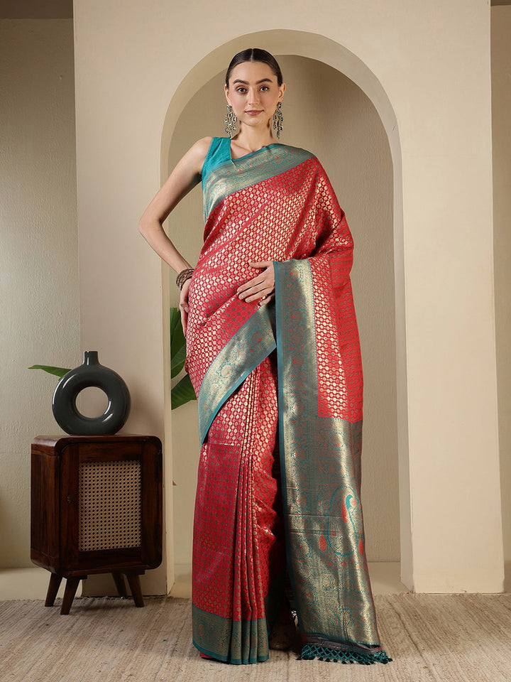 Woven Design Art Silk Saree