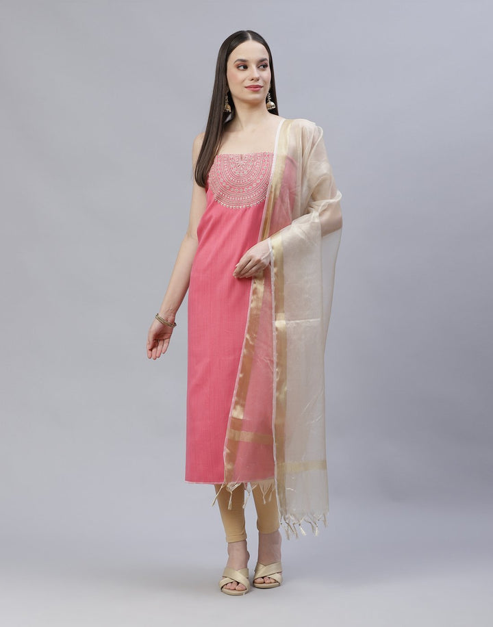 Embroidered Cotton Suit Piece