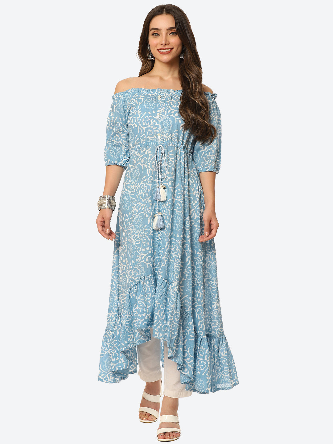 Printed Cotton Kurta