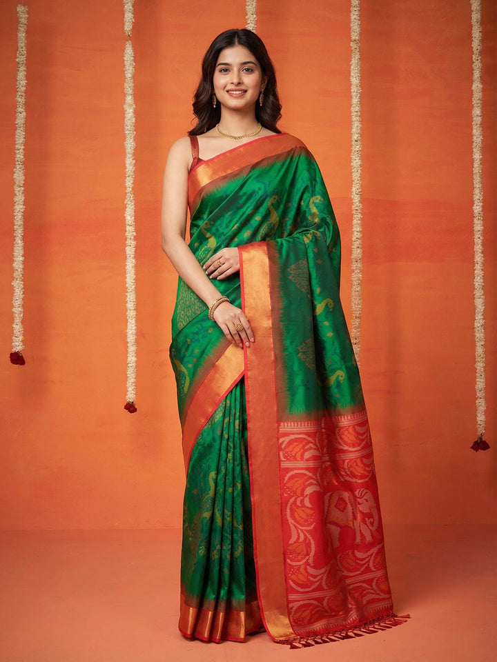 Woven Design Art Silk Saree
