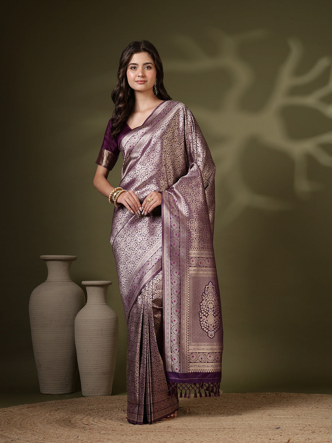 Woven Design Art Silk Saree