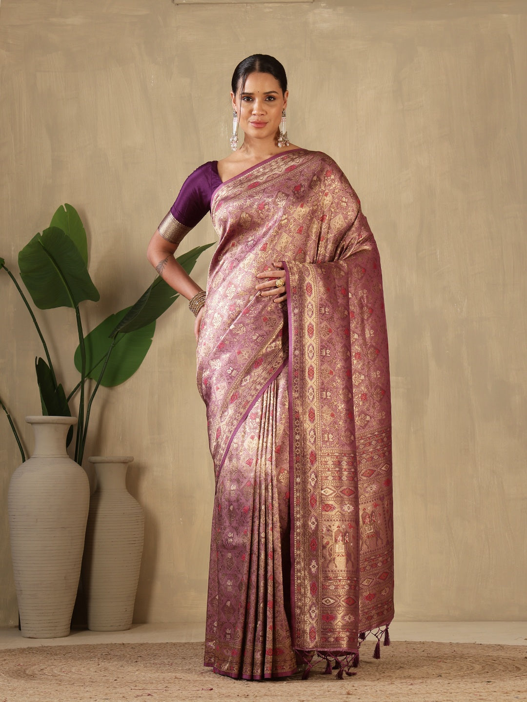 Woven Design Art Silk Saree