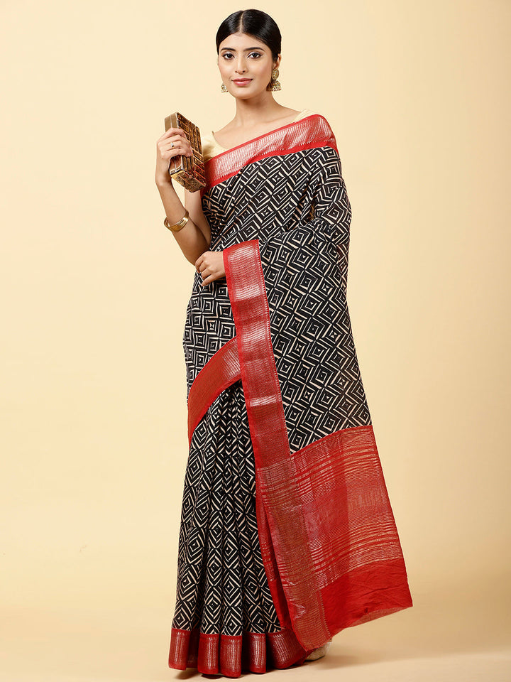 Printed Cotton Saree