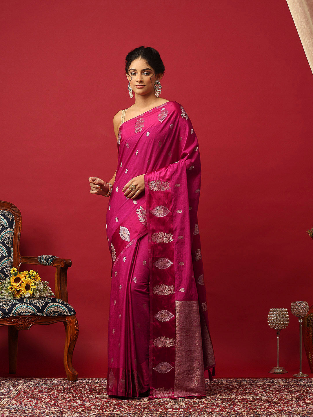 Woven Design Art Silk Saree